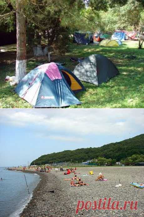 Кемпинги Краснодарского края. Аше и Криница