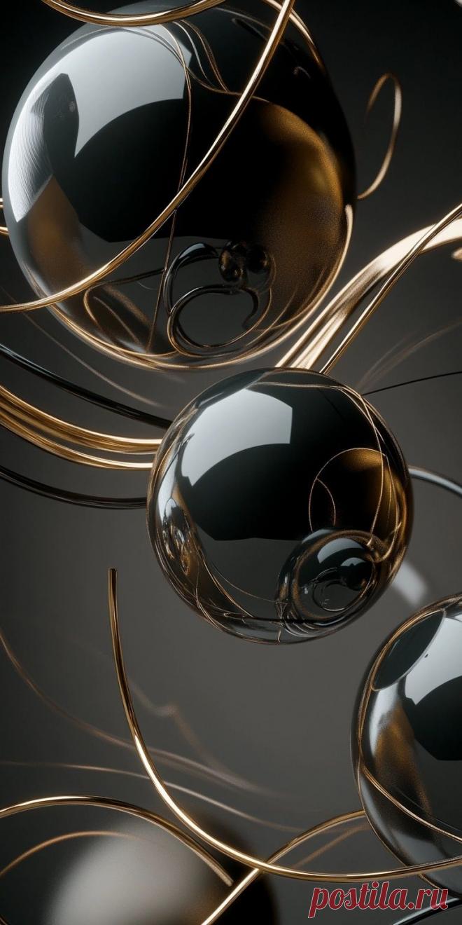 Пин на доске абстракция