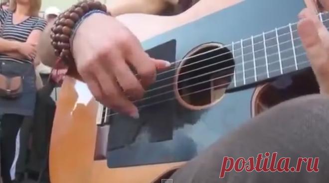 Потрясающая игра на гитаре Great Play on Guitar!