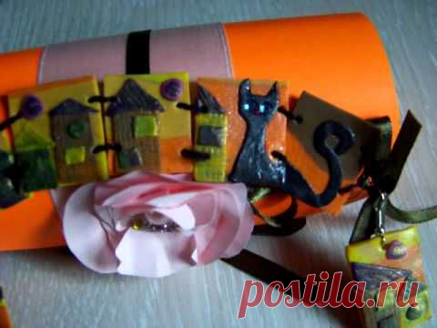 Комплект украшений Городские кошки HAND MADE SURPRISE