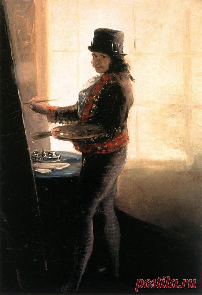 Жизнь Франсиско Гойи в автопортретах