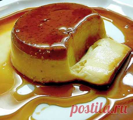 Несколько блюд из французской кухни — крем Patissière с карамелью