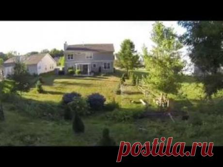 США Наш мой дом пригород чикаго типичный американский дом в америке