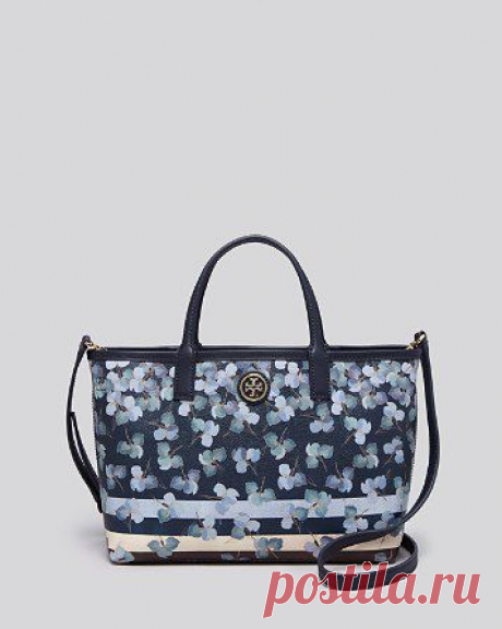 Tory Burch Tote - Kerrington Stripe Crossbody Shopper | Bloomingdale's