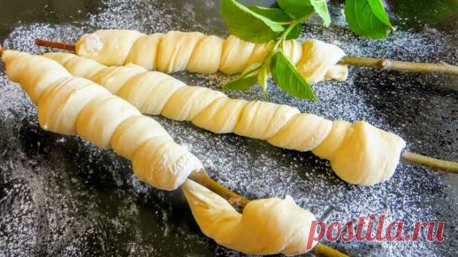Походный ХЛЕБ в духовке🥖 Вот для чего я сохраняю яблоневые ветки🌿