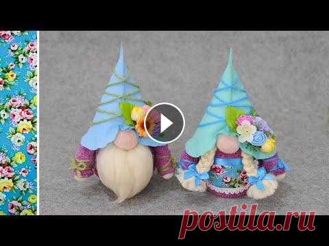 Весенний Гном в Каждый Дом! Весенние гномы без шитья Материалы: - Носки 36-40 размера - Картонный круг для устойчивости гномика - Носок или трикотаж для носика - Фетр для колпачк...