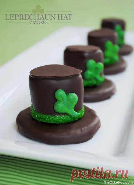 DIY: Leprechaun Hat S’mores