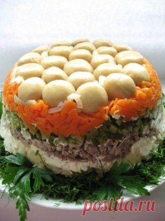 Салат Грибная поляна