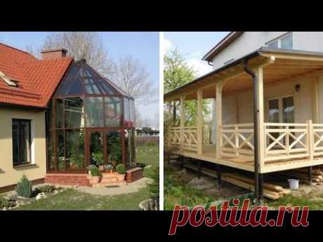 Полезные и красивые пристройки к загородному дому 75 идей для вдохновения
