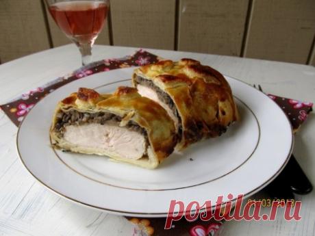 Рецепт приготовления куриной грудки. Оригинально, вкусно и очень красиво!