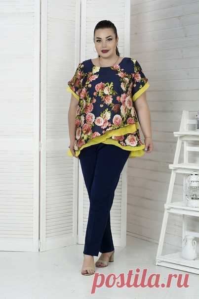 butik_miloraБлуза большого размера «Сакура» 
Размеры: с 48 по 82! 
Ткань: Армани шелк, шифон 
48,50,52,54,56,58 – 3670 рублей 
60,62,64,66 – 4210 рублей
Показать полностью…