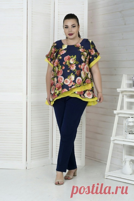 butik_miloraБлуза большого размера «Сакура» 
Размеры: с 48 по 82! 
Ткань: Армани шелк, шифон 
48,50,52,54,56,58 – 3670 рублей 
60,62,64,66 – 4210 рублей
Показать полностью…