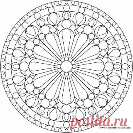 Don't Eat the Paste: coloring page