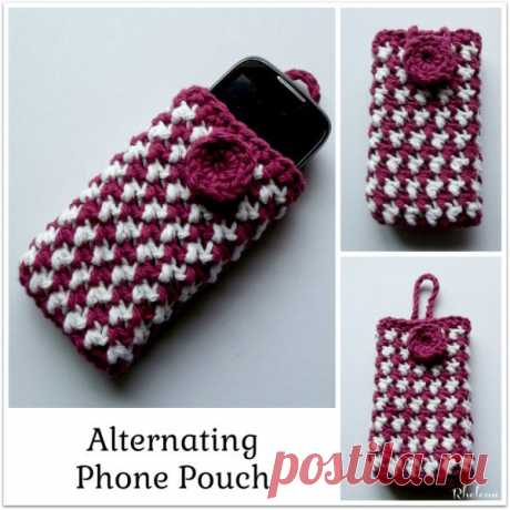 Переменный телефона чехол - CrochetN'Crafts