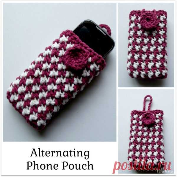 Переменный телефона чехол - CrochetN'Crafts