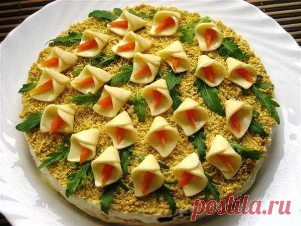 Красивые и вкусные салаты. Рецепты и идеи в копилочку! Салат 