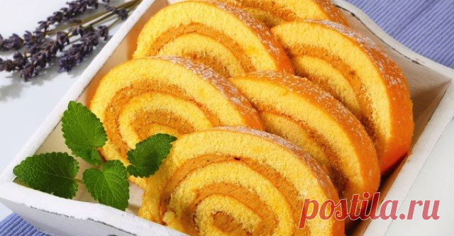 Вкусный рулет с джемом за 10 минут Нашла накануне рецепт бисквитного рулета, способный выручить в то время, когда организм желает покушать чего-нибудь сладкого, а времени и желания долго находиться у плиты, приготовляя очередной шедевр…