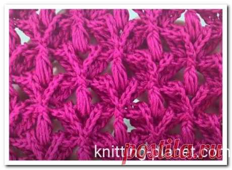 Вязание с эффектом 3d крючком. Скачать вязание крючком видео | Knitting Planet