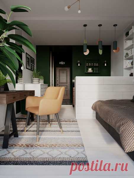 Квартира-студия (28 кв.м) от Олеси Пархоменко