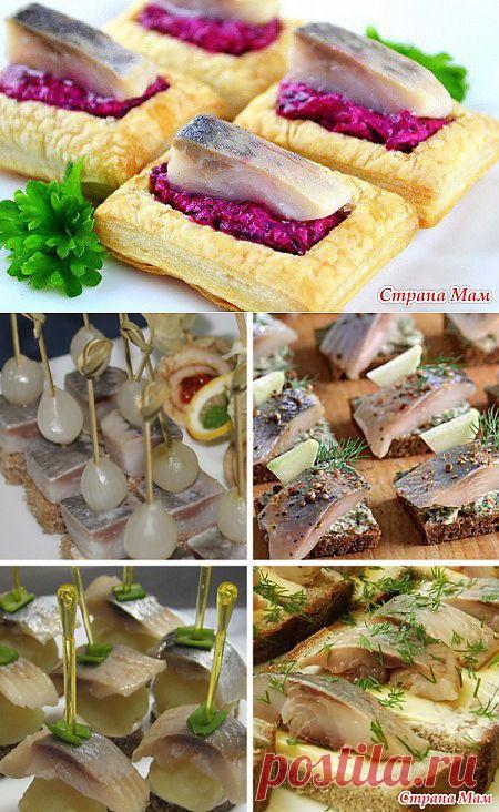 Новогодние канапе.10 идей для фуршета! Красиво и вкусно!!! | 4vkusa.ru