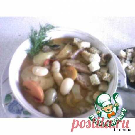 Фасоль по-селянски - кулинарный рецепт