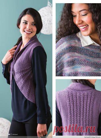 Болеро спицами