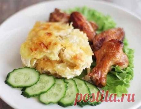 Картофельный гратен