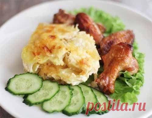 Картофельный гратен