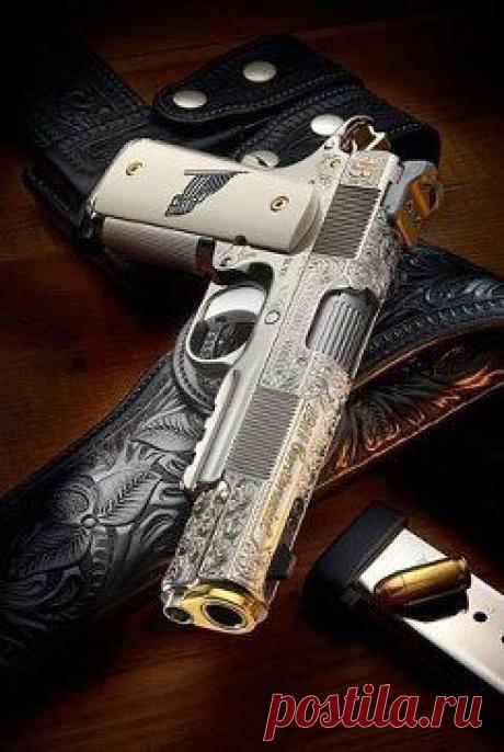 Custom Centennial 1911 Pistol.