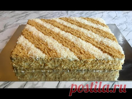 Торт БЕЗ ВЫПЕЧКИ из Печенья(Обалденно Вкусный)/Торт из Печенья/Without Baking Cake/Простой Рецепт