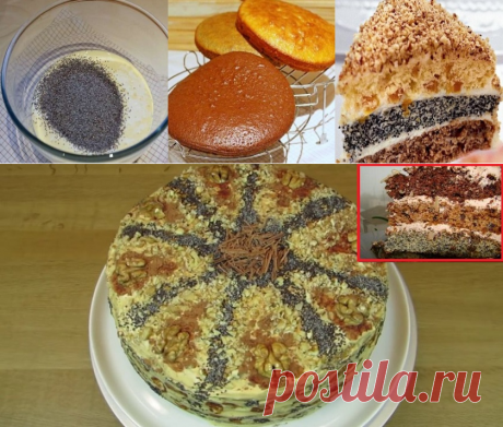 Привет их 80-х! Тот самый торт «Дамский каприз», который мы все обожали в детстве - Интересный блог