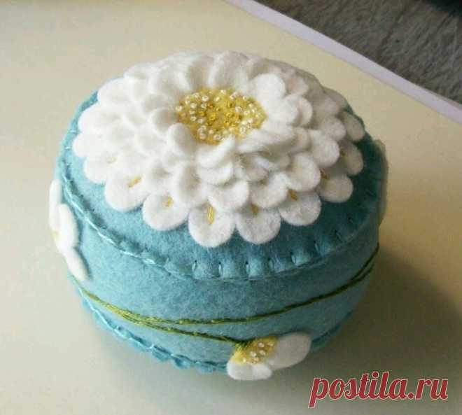 Игольницы из фетра