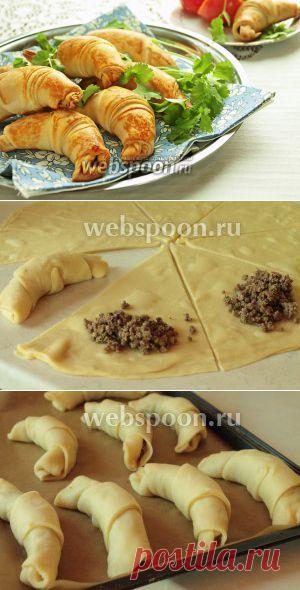 Пирожки из домашнего слоёного теста