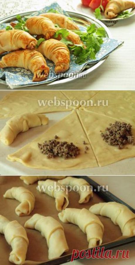 Пирожки из домашнего слоёного теста