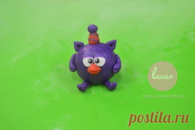 Совунья (Смешарики) из мастики мастер-класс