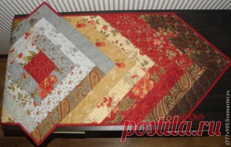 Мастер-класс: пэчворк для начинающих. Дорожка на стол