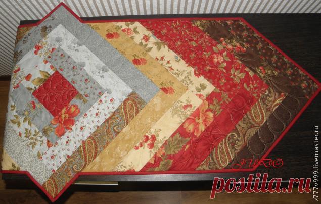 Мастер-класс: пэчворк для начинающих. Дорожка на стол