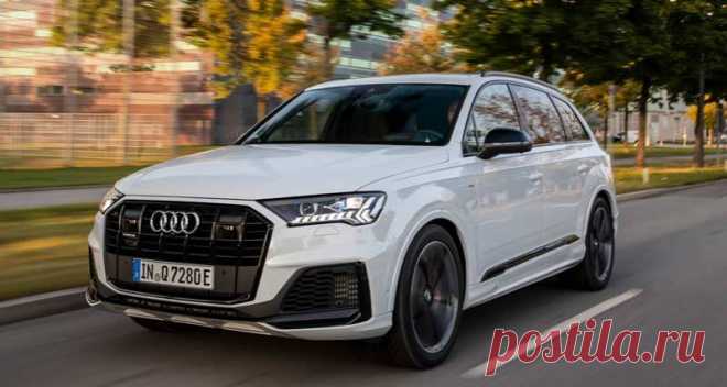 Подзаряжаемый от розетки гибрид Audi Q7 TFSI e 2020
