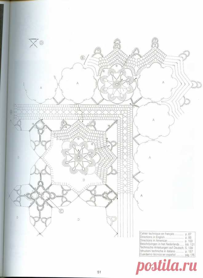 Уникальная книга по вязанию из серии DMC. Creations Crochet D'or (В исходном размере).