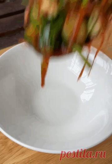 КИМЧИ - ПИКАНТНЫЙ ОГУРЕЧНЫЙ САЛАТ ПО-КОРЕЙСКИ 🥒🌶️ Готовится всего за... | Интересный контент в группе Инга на кухне