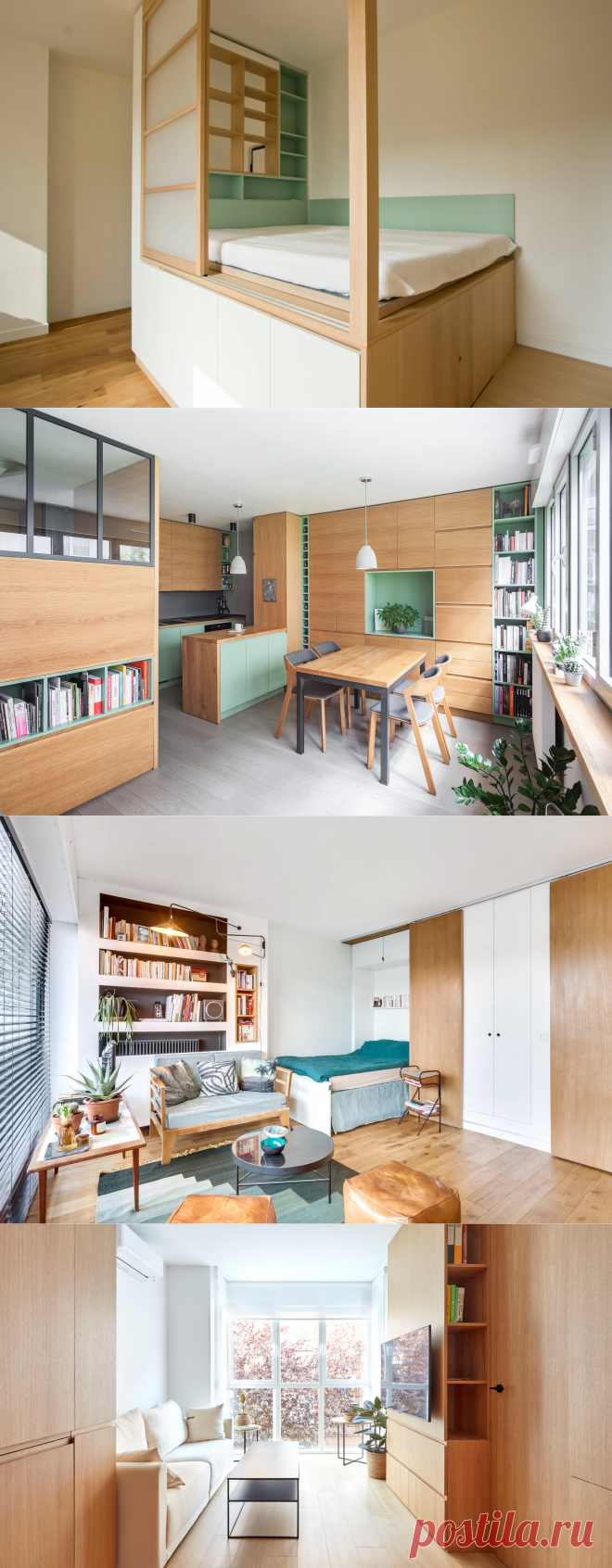 Маленькие квартиры: 20 проектов мал-мала меньше | Houzz Россия