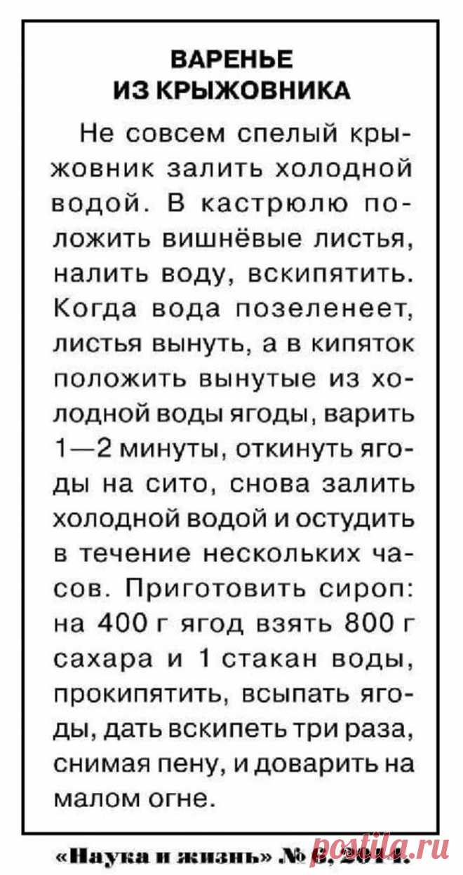 Варенье из крыжовника