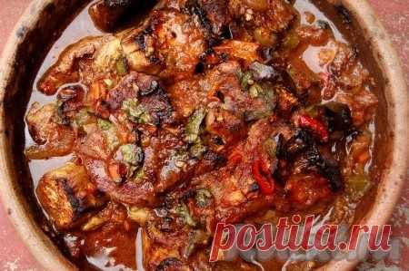 Мясо по-грузински - 16 пошаговых фото в рецепте