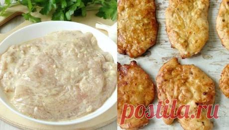 Теперь курятину для отбивных можно не валять в муке - Это интересно