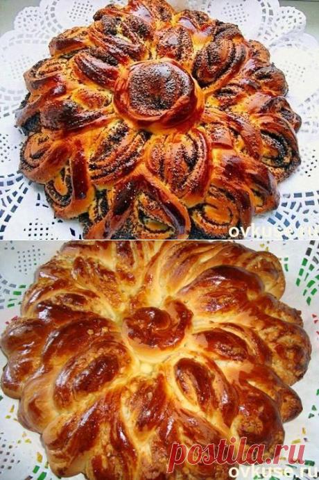 Пирог-рулет с маком «Бабушкина салфетка» - Простые рецепты Овкусе.ру