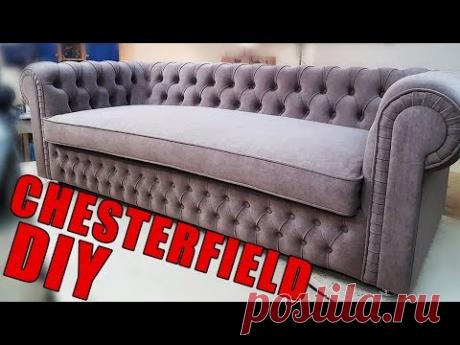 ДИВАН Честерфилд Chesterfield DIY своими руками