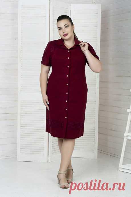 butik_miloraПлатье большого размера «Олеся» 
Размеры: с 48 по 82! 
Ткань: стрейч-лен (Лен - 40%, Хлопок - 56%, Эластан - 4%),отделка- кружево.

48,50,52,54,56,58 – 4620 рублей
Показать полностью…