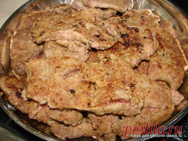Отбивные из печени, которые обожают мои дети!
