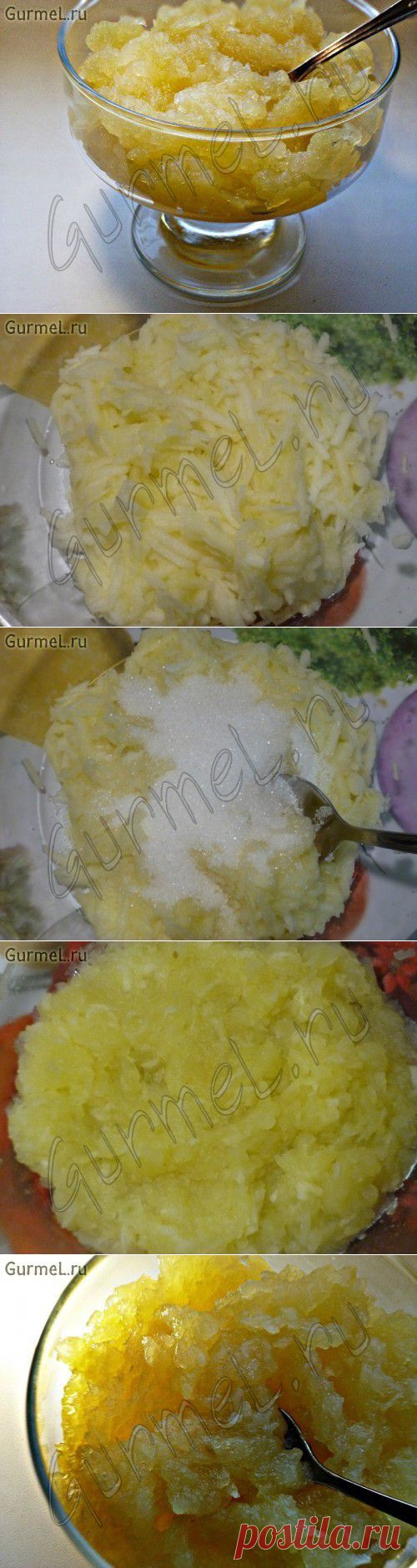 Янтарный быстроджем из яблок. Рецепт с фото. Пошаговые фотографии. GurmeL