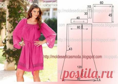 Шьём лёгкие летние туники 3